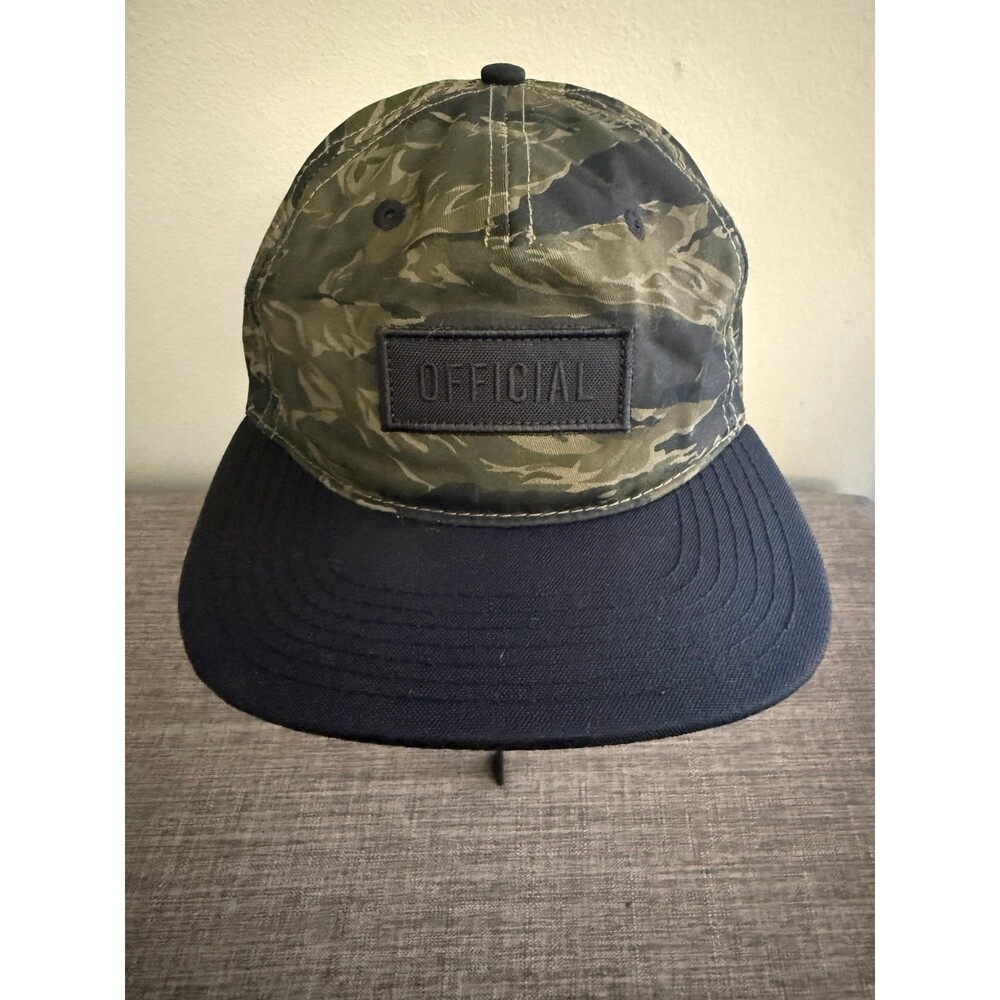 Men’s Official Skate Brand Snapback Camo Print Jamie Thomas Design Hat